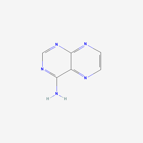 pteridin-4-amine (CAS: 6973-01-9) - Chemical Structure and Molecular Formula 