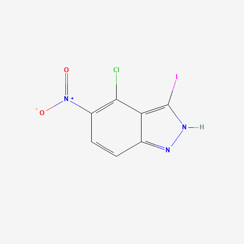 4-chloro-3-iodo-5-nitro-2H-indazole (CAS: 1082040-15-0) - Related Chemical Product