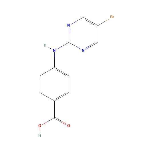 4-[(5-bromopyrimidin-2-yl)amino]benzoic acid (CAS: 1123515-90-1) - Related Chemical Product