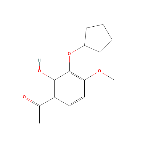 1-(3-cyclopentyloxy-2-hydroxy-4-methoxyphenyl)ethanone (CAS: 1001056-78-5) - Related Chemical Product