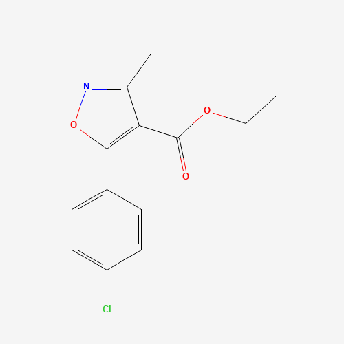 ethyl 5-(4-chlorophenyl)-3-methyl-1,2-oxazole-4-carboxylate (CAS: 97026-72-7) - Related Chemical Product