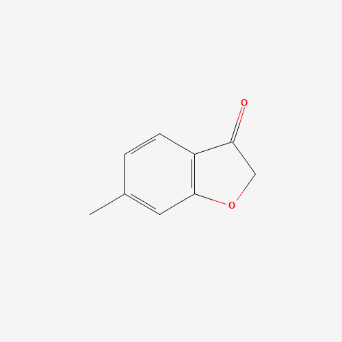 6-methyl-1-benzofuran-3-one (CAS: 20895-41-4) - Chemical Structure and Molecular Formula 