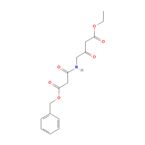 ethyl 3-oxo-4-[(3-oxo-3-phenylmethoxypropanoyl)amino]butanoate (CAS: 828926-30-3) - Related Chemical Product