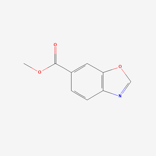 methyl 1,3-benzoxazole-6-carboxylate (CAS: 1305711-40-3) - Chemical Structure and Molecular Formula 