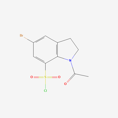 1-acetyl-5-bromo-2,3-dihydroindole-7-sulfonyl chloride (CAS: 30691-46-4) - Related Chemical Product