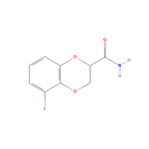 5-fluoro-2,3-dihydro-1,4-benzodioxine-2-carboxamide (CAS: 313950-76-4) - Related Chemical Product