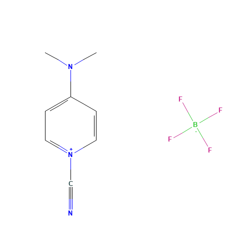 4-(dimethylamino)pyridin-1-ium-1-carbonitrile;tetrafluoroborate (CAS: 59016-56-7) - Related Chemical Product