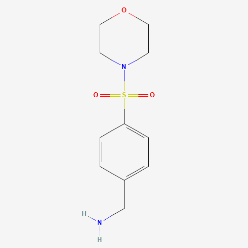 (4-morpholin-4-ylsulfonylphenyl)methanamine (CAS: 852399-79-2) - Related Chemical Product
