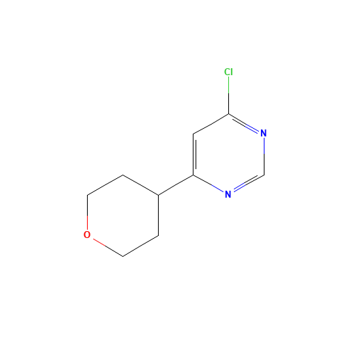 4-chloro-6-(oxan-4-yl)pyrimidine (CAS: 1350356-47-6) - Related Chemical Product