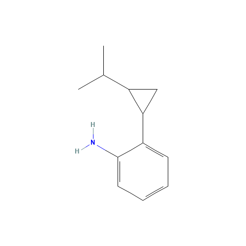 2-(2-propan-2-ylcyclopropyl)aniline (CAS: 599194-06-6) - Related Chemical Product