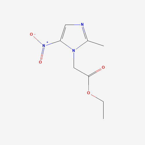 ethyl 2-(2-methyl-5-nitroimidazol-1-yl)acetate (CAS: 1016-40-6) - Related Chemical Product