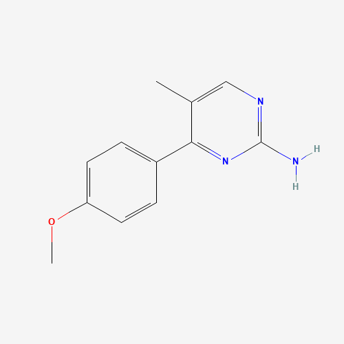 4-(4-methoxyphenyl)-5-methylpyrimidin-2-amine (CAS: 61541-78-4) - Related Chemical Product