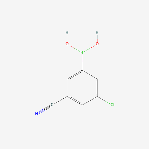 (3-chloro-5-cyanophenyl)boronic acid (CAS: 915763-60-9) - Related Chemical Product