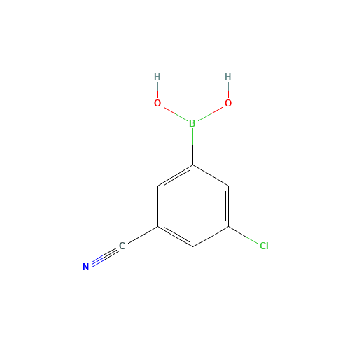 (3-chloro-5-cyanophenyl)boronic acid (CAS: 915763-60-9) - Related Chemical Product