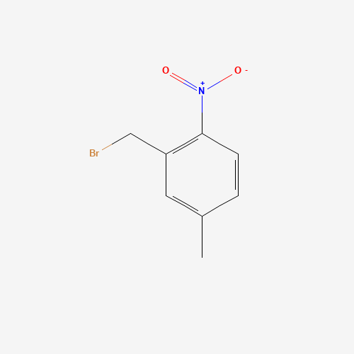 2-(bromomethyl)-4-methyl-1-nitrobenzene (CAS: 110822-05-4) - Chemical Structure and Molecular Formula 