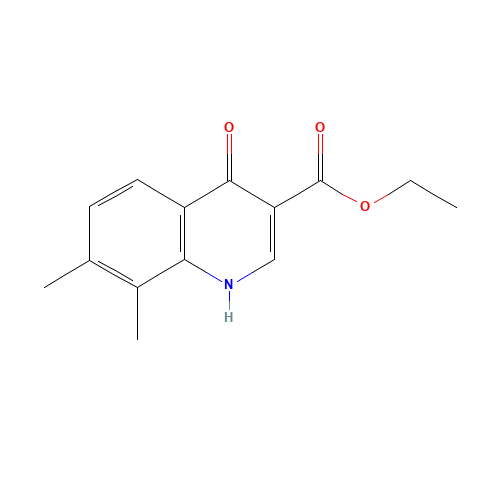 ethyl 7,8-dimethyl-4-oxo-1H-quinoline-3-carboxylate (CAS: 53164-33-3) - Related Chemical Product