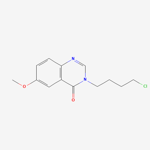 3-(4-chlorobutyl)-6-methoxyquinazolin-4-one (CAS: 1021324-75-3) - Related Chemical Product