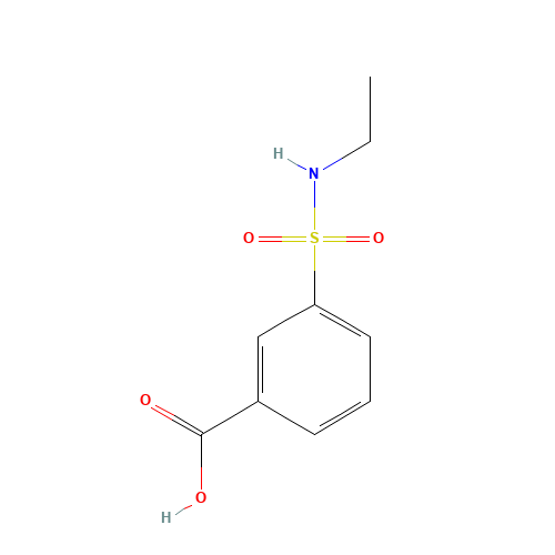 3-(ethylsulfamoyl)benzoic acid (CAS: 7326-74-1) - Related Chemical Product