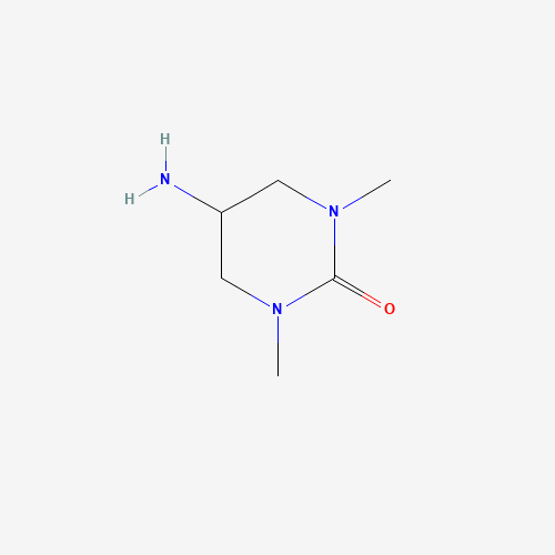 5-amino-1,3-dimethyl-1,3-diazinan-2-one (CAS: 1448871-50-8) - Chemical Structure and Molecular Formula 