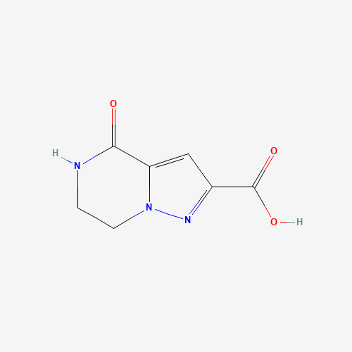 4-oxo-6,7-dihydro-5H-pyrazolo[1,5-a]pyrazine-2-carboxylic acid (CAS: 1029721-02-5) - Related Chemical Product