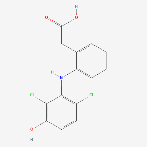 2-[2-(2,6-dichloro-3-hydroxyanilino)phenyl]acetic acid (CAS: 69002-85-3) - Related Chemical Product