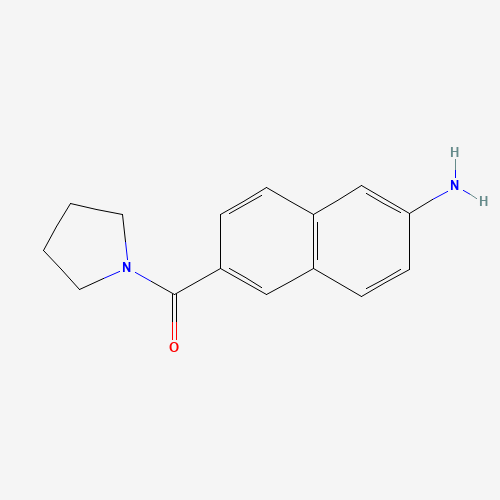 (6-aminonaphthalen-2-yl)-pyrrolidin-1-ylmethanone (CAS: 832103-05-6) - Related Chemical Product