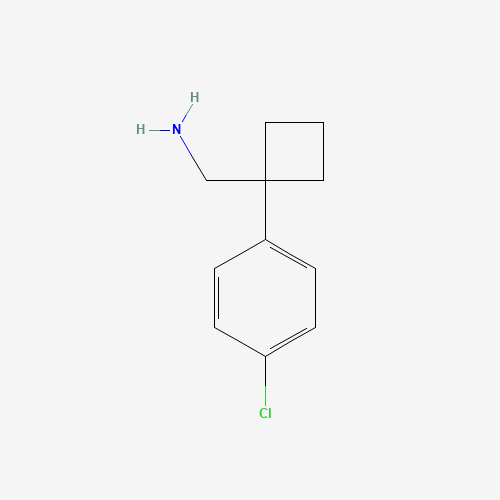 [1-(4-chlorophenyl)cyclobutyl]methanamine (CAS: 63010-09-3) - Related Chemical Product