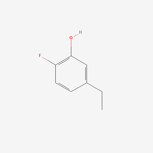 5-ethyl-2-fluorophenol (CAS: 891843-05-3) - Chemical Structure and Molecular Formula 