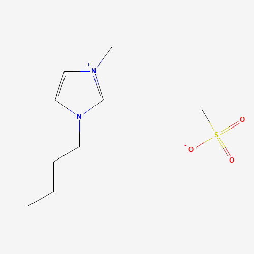 1-butyl-3-methylimidazol-3-ium;methanesulfonate (CAS: 342789-81-5) - Chemical Structure and Molecular Formula 
