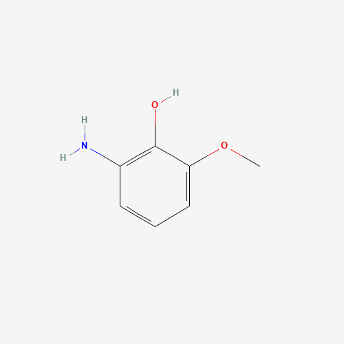 2-amino-6-methoxyphenol (CAS: 40925-71-1) - Chemical Structure and Molecular Formula 