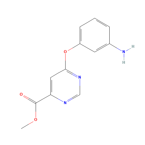 methyl 6-(3-aminophenoxy)pyrimidine-4-carboxylate (CAS: 827042-50-2) - Related Chemical Product