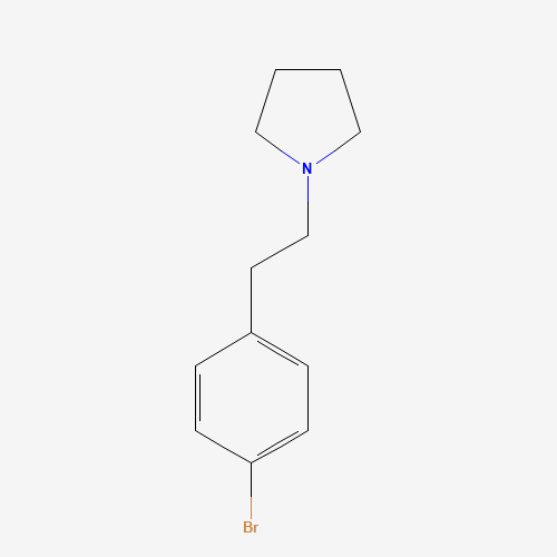 1-[2-(4-bromophenyl)ethyl]pyrrolidine (CAS: 13734-70-8) - Related Chemical Product
