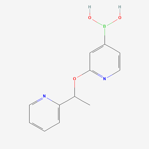 [2-(1-pyridin-2-ylethoxy)pyridin-4-yl]boronic acid (CAS: 1610520-38-1) - Related Chemical Product