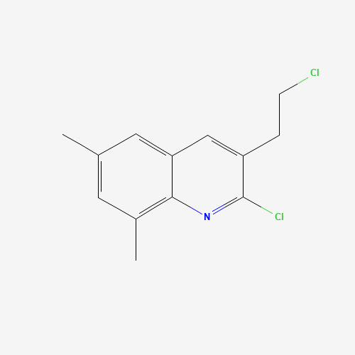 2-chloro-3-(2-chloroethyl)-6,8-dimethylquinoline (CAS: 948294-43-7) - Related Chemical Product