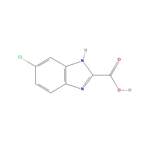 6-chloro-1H-benzimidazole-2-carboxylic acid (CAS: 39811-14-8) - Related Chemical Product