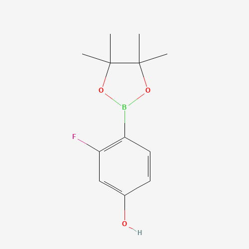 3-fluoro-4-(4,4,5,5-tetramethyl-1,3,2-dioxaborolan-2-yl)phenol (CAS: 1029439-02-8) - Related Chemical Product