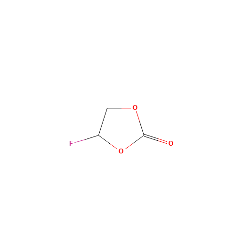 4-fluoro-1,3-dioxolan-2-one (CAS: 114435-02-8) - Chemical Structure and Molecular Formula 