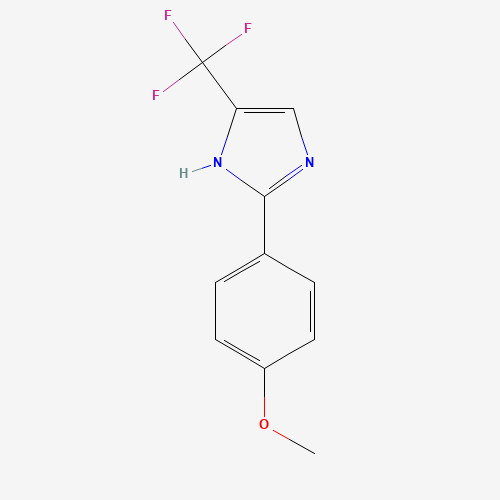 2-(4-methoxyphenyl)-5-(trifluoromethyl)-1H-imidazole (CAS: 33469-37-3) - Related Chemical Product