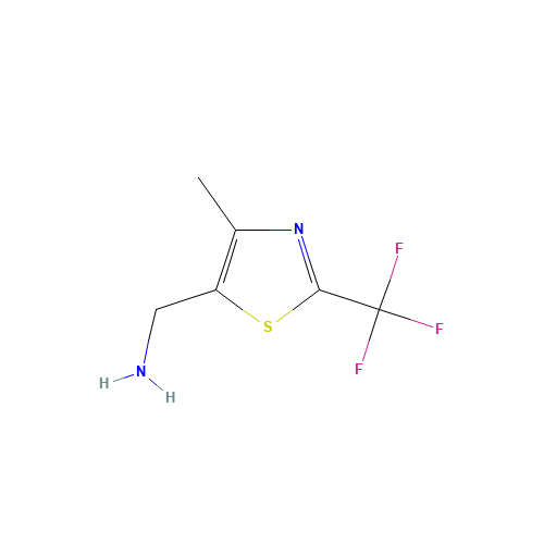 [4-methyl-2-(trifluoromethyl)-1,3-thiazol-5-yl]methanamine (CAS: 1233026-26-0) - Related Chemical Product