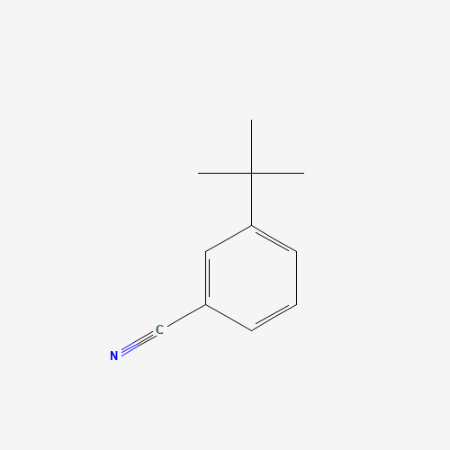 3-tert-butylbenzonitrile (CAS: 154532-34-0) - Chemical Structure and Molecular Formula 