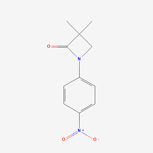 3,3-dimethyl-1-(4-nitrophenyl)azetidin-2-one (CAS: 27983-73-9) - Related Chemical Product