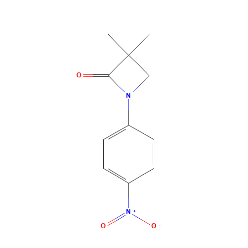 3,3-dimethyl-1-(4-nitrophenyl)azetidin-2-one (CAS: 27983-73-9) - Related Chemical Product