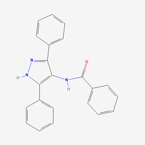 N-(3,5-diphenyl-1H-pyrazol-4-yl)benzamide (CAS: 842140-85-6) - Related Chemical Product