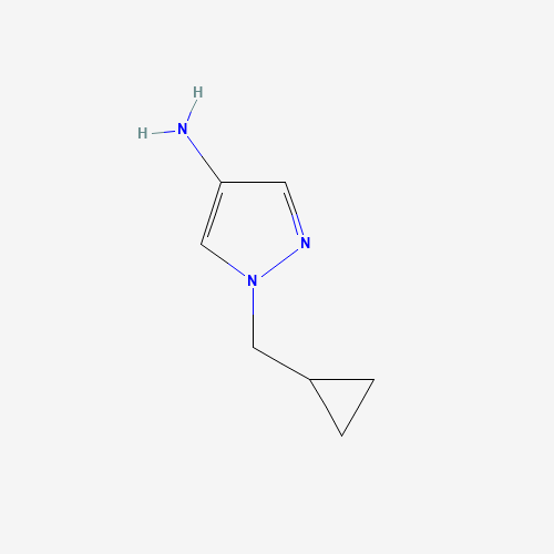 1-(cyclopropylmethyl)pyrazol-4-amine (CAS: 1156169-29-7) - Related Chemical Product