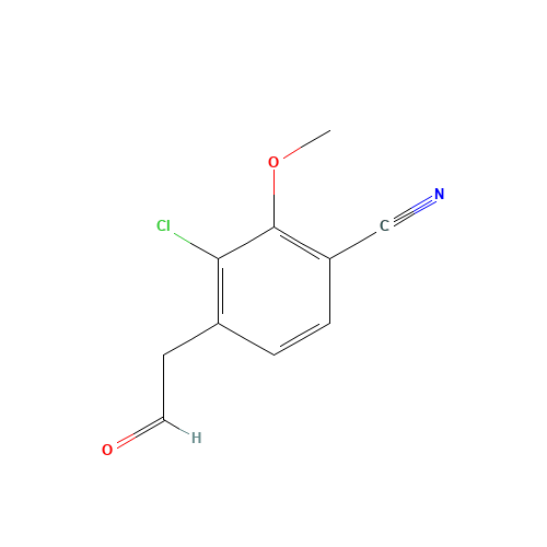 3-chloro-2-methoxy-4-(2-oxoethyl)benzonitrile (CAS: 1374357-78-4) - Related Chemical Product