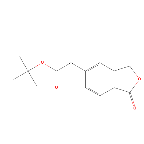 tert-butyl 2-(4-methyl-1-oxo-3H-2-benzofuran-5-yl)acetate (CAS: 1255207-05-6) - Related Chemical Product