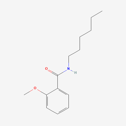 N-hexyl-2-methoxybenzamide (CAS: 117116-04-8) - Chemical Structure and Molecular Formula 