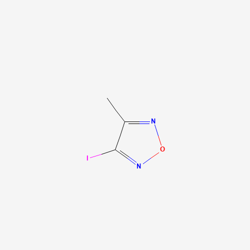 3-iodo-4-methyl-1,2,5-oxadiazole (CAS: 77580-81-5) - Chemical Structure and Molecular Formula 