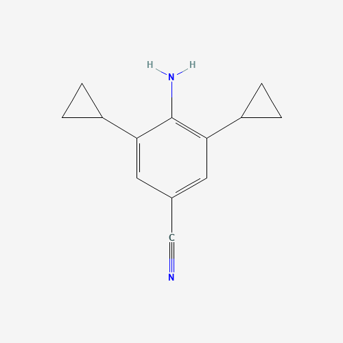 4-amino-3,5-dicyclopropylbenzonitrile (CAS: 1261225-77-7) - Related Chemical Product