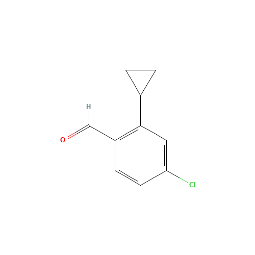 4-chloro-2-cyclopropylbenzaldehyde (CAS: 1208078-38-9) - Related Chemical Product